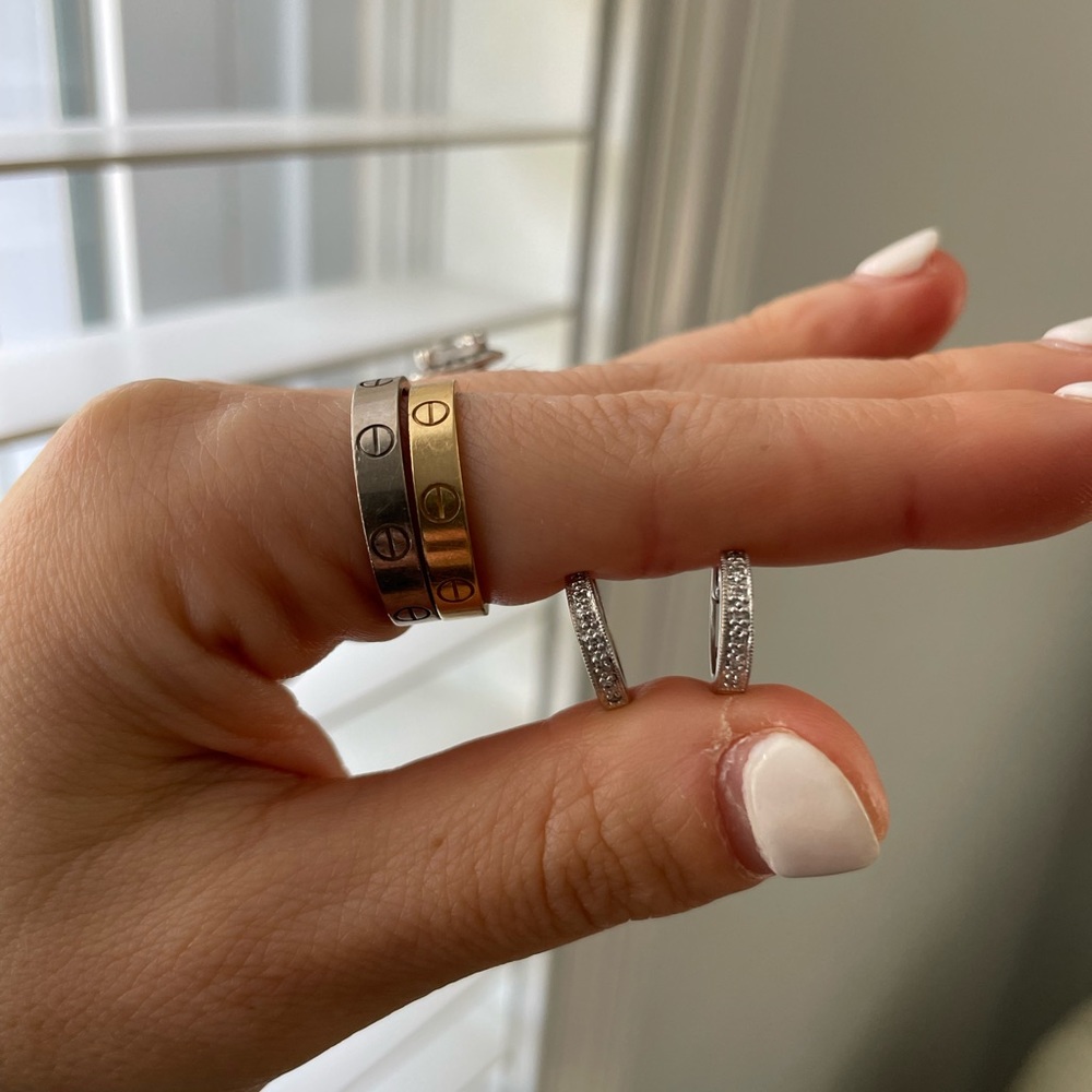 Diamond Huggie Hoop Earrings